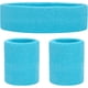 thumbnail image 1 of Sweatbands Set Headband Wristbands Neon Sports Fitness 80s Costumes Accessories 80s Workout Outfit for Men Women, 1 of 5