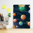 thumbnail image 6 of Coolnut Solar System Clipboard, Acrylic Standard A4 Letter Size Clip Board with Low Profile Clip for Office, Classroom, Doctor, Nurse and Teacher, 12.5"x9", 6 of 7