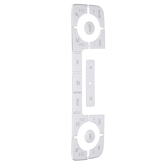 Embellecedor de botón de aire acondicionado, 14 piezas, adhesivo para botón de aire acondicionado automático, cubierta de botón C diseñada para profesionales