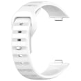 thumbnail image 2 of Correa Silicona Pulsera Repuesto Transpirable para Huawei Watch Fit 3 () Blanco, 2 of 3