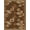 Brown Multi, Pattern 1, variant on Design&I 8'x10' Washable Area Rug Decorations Brindle Motif Terracotta Border Livingroom Cow Print for Living Room, Family Extra Large Skid-Resistant Low Profile