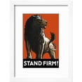 thumbnail image 2 of Vintage World Ware II Poster Featuring a Male Lion, World Culture Framed Art Print Wall Art by Stocktrek Images, 2 of 6