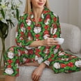 thumbnail image 6 of Sigee Santa Claus And Gnomes for Women’s Pajama Sets Long-Sleeved Pjs Sets for Women 2 piece Sleepwear-XX-Large, 6 of 7