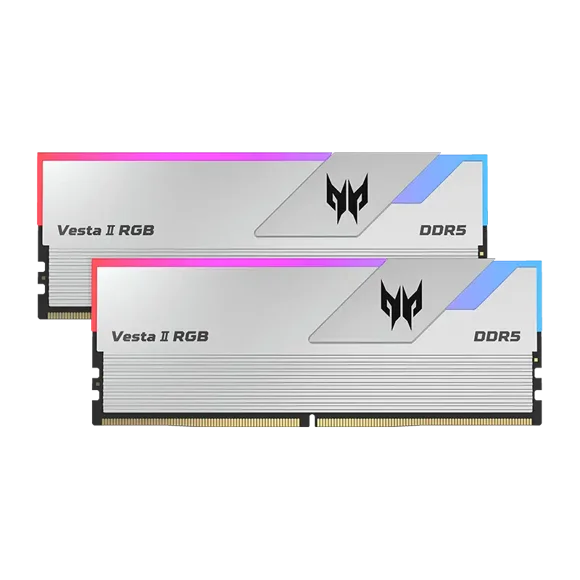 Ram acer predator vesta ii ddr4 16gb 2x8 3200mh rgb plata bl.9bwwr.291