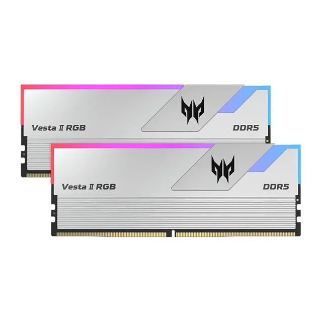 Ram acer predator vesta ii ddr4 16gb 2x8 3200mh rgb plata bl.9bwwr.291