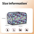 thumbnail image 5 of Sikiie Donuts Toaster Covers 2 Slice Dustproof Toaster Cover Bread Machine Cover, Dustproof Cover - 11.4" x 7.5" x 7.9", 5 of 7