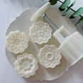 thumbnail image 5 of 4Pcs/Set 75g Lotus Mooncake Mold Ten-petal Lotus Chinese Tradition Home DIY Festival Pastry Decoration Tools Kitchen Baking Mold, 5 of 6