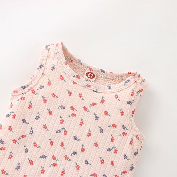 Vedolay Shorts Sets Girl Two Piece Girls Outfits Summer Short Sleeve T-Shirt and Shorts Sets,Pink 3-6 Months