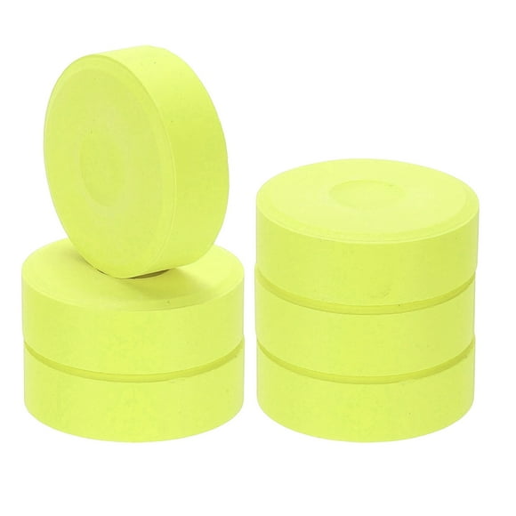 Uxcell 6 Pcs Washable Tempera, 2.3"x0.7" Large Tempera Paint Cakes Bulk Paints Blocks Art Supplies Watercolor Cake for Artists Art Painting Drawing DIY Crafting, Bright Yellow