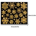 thumbnail image 2 of CNKOO Glass Stickers On Christmas Windows and Christmas Stickers On Walls Gold, 2 of 3