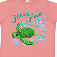 thumbnail image 4 of Inktastic Hilton Head Cute Sea Turtle with Waves and Bubbles Boys or Girls Toddler T-Shirt, 4 of 5