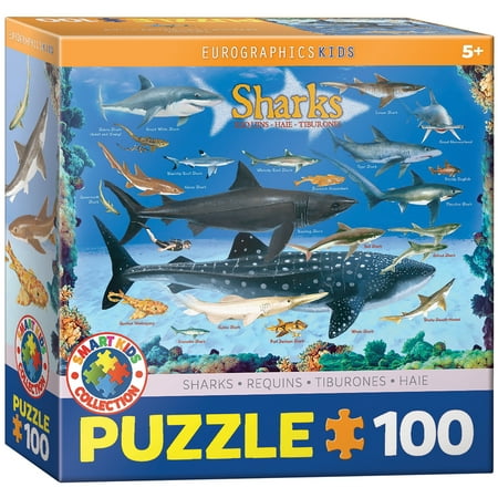 Shark Chart Puzzle 100 Pieces