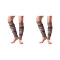 thumbnail image 4 of relayinert Tendance Jambes Sans Pied – Toute Tenue Confortable Genou Haut Chaussettes de Démarrage Kaki Taille Libre 2Set, 4 of 6
