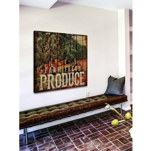 Marmont Hill "Franklin Farmers Market" Painting Print on Canvas