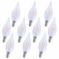 thumbnail image 1 of Elitco Lighting E12LED104-10PK Ampoule LED E12 Candelabre 2.5W 2700K - Lot de 10, 1 of 1