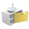 thumbnail image 1 of Gabinete Baño Moderno Monomando Ovalin Ensamblado Amarillo, 1 of 8