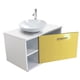thumbnail image 1 of Gabinete Baño Moderno Monomando Ovalin Ensamblado Amarillo, 1 of 8