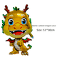 thumbnail image 5 of Arreglo del festival familiar de globos del año del dragón Globo del rey dragón xiaoqinglong con globo decorativo de atmósfera de pez, 5 of 5