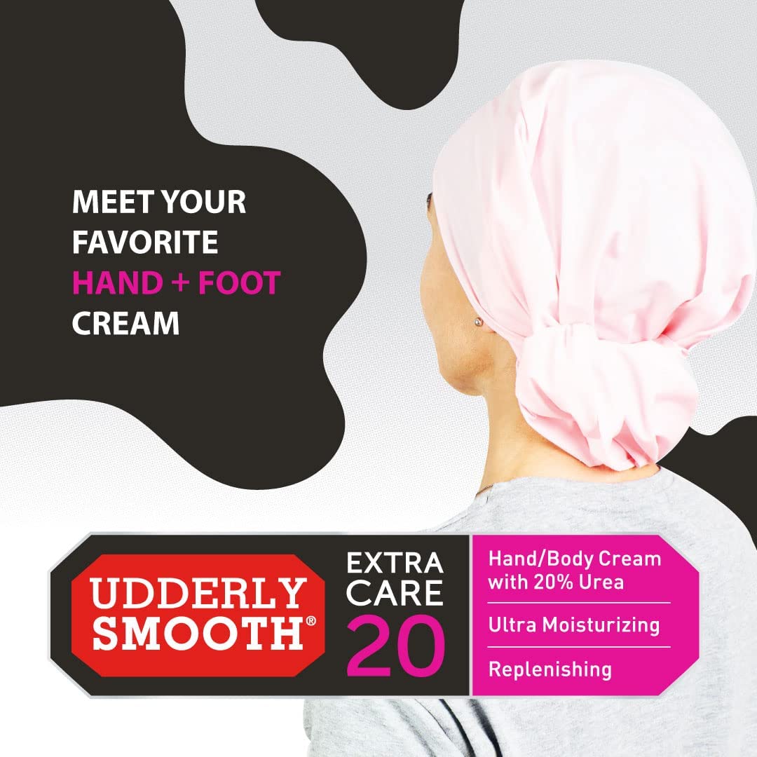 Udderly Smooth Extra Care Cream HYZ01 with 20% Urea, Replenishing, 8 oz (Pack of 3)