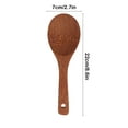 thumbnail image 2 of PGYONG Wooden Rice SpoonNatural Log Rice Spoon Household Rice Spoon, 2 of 5