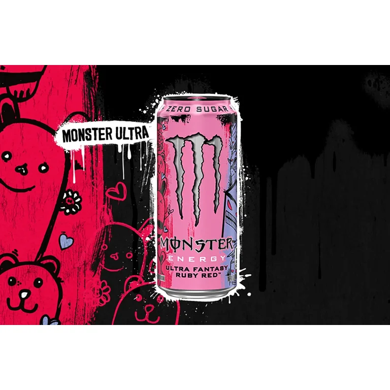 Amazon.com : Monster Energy Ultra Fantasy Ruby Red, Sugar
