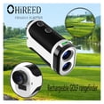 thumbnail image 2 of USB Charging Rechargeable 1000M 1200m golf rangefinder with Slope NO/OFF distance meter ,Long Lasting, 2 of 7