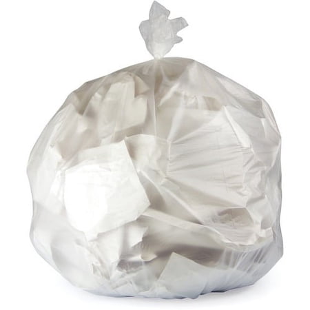 Heritage Bag High Density Coreless Roll Liners - 45 gal Capacity - 40 Width x 46 Length - 0.43 mil (11 Micron) Thickness - High Density - Natural - High-density Polyethylene | Bundle of 2 Cartons