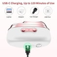thumbnail image 4 of 2026 4-in-1 Automatic Nail Clippers for Toenails and Fingernails, LED Light, USB Rechargeable, Nail File, Polishing, Gel Nail Drying, Perfect for Adults, Adults, Adults, Seniors, T Makeup Organizers, 4 of 9