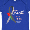 thumbnail image 4 of Inktastic Faith over Fear Parkinson's Awareness with Red Tulip Boys or Girls Baby Bodysuit, 4 of 5