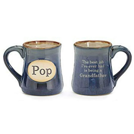Pop Best Job Ever Porcelain Navy Blue Coffee Tea Mug Cup 18oz Gift (Best Navy Jobs For Females)