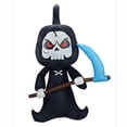thumbnail image 1 of Halloween Black Inflatable Sickle, Funny Inflatable Sickle Decoration Prop(EU Plug), 1 of 4