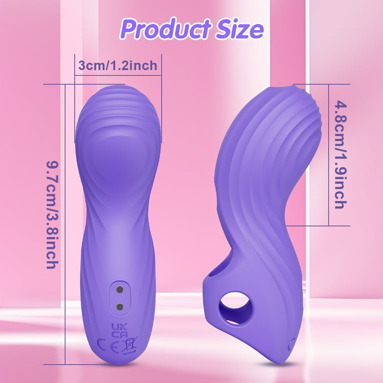 Xbonp 7 frequency Finger Sleeve Vibrator for Women G-Spot Massager Sex Toys  for Women