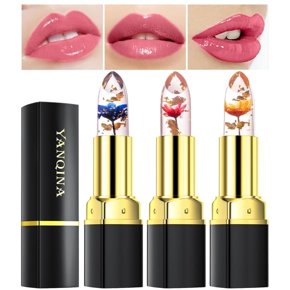 Set de 3 labiales hidratantes que cambian de color Bekoeen