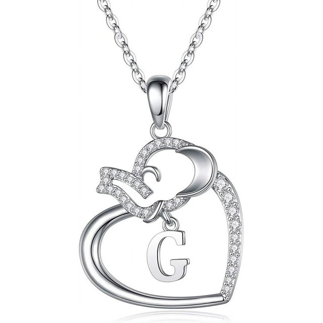Fiudx Collar In Colgante Corazon de Buena Suerte para Mujer
