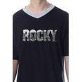 thumbnail image 2 of Rocky Mens' Balboa Movie Film Title Logo Character Sleep Pajama Shirt, 2 of 5