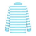 thumbnail image 5 of MKOSPLRT Zip Up Sweatshirts Jacket Kids 5-15Y Striped Casual Jackets Long Sleeve Stand Collar Fall Jacket with Pocket for Girl Boy, 5 of 7