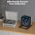 Vinyl Record Storage Rack,Detachable Desktop Stand for Album ...