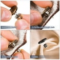 thumbnail image 2 of MasteelfCA 20 Pcs Boutons de Jean Réglables Détachables Remplacement de Boutons de Pantalon pour Tenseur de Taille, 2 of 8