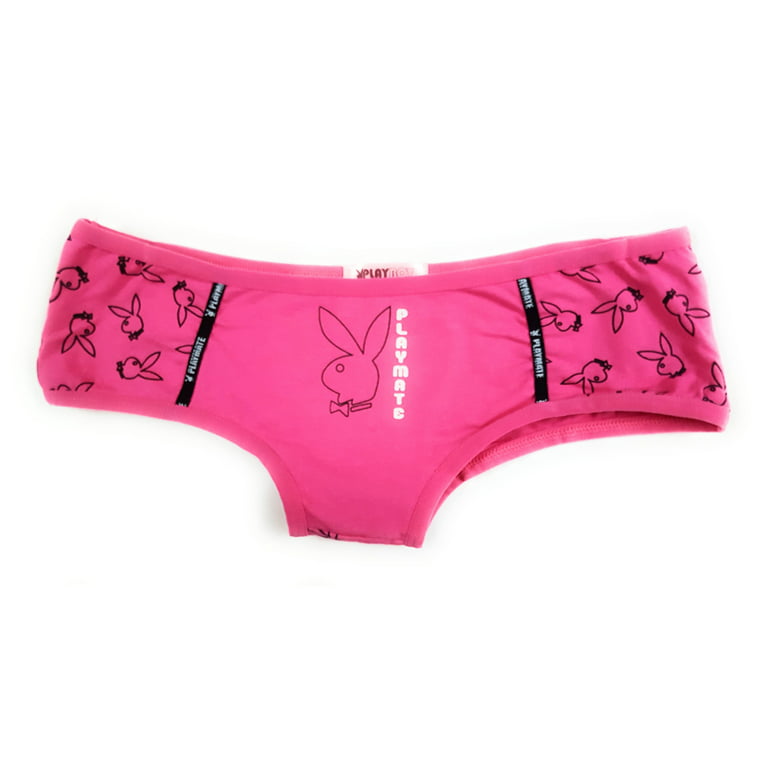 Y2k Mean Girls Pink Playboy Cotton Undies XS