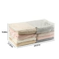 thumbnail image 2 of Wardrobe Clothes Organizer Set - Includes Folded Clothes Organizer And Drawer Organizer For Easy Storage And Organization Of Clothes Underwear And Socks, 2 of 8