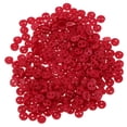 thumbnail image 2 of Pack of 300pcs Red 4mm Resin Buttons Doll Embellishment Buttons, 2 of 8