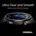 thumbnail image 4 of SmartWatch Reloj inteligente Moreka R02 pantalla amoled 330mAh contra agua IPX68, 4 of 7