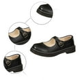 thumbnail image 6 of Women's Mary Jane Flat Shoes Comfort Platform Buckle Ankle Strap Flats Breathable Slip On Lightweight Office Work Shoes, 6 of 8