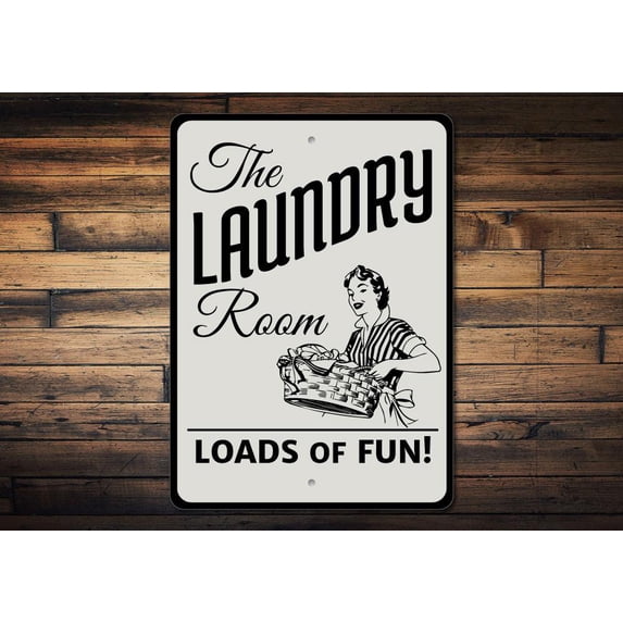 Loads of Fun Novelty Decor, Metal Wall Sign - 10x14 Inches