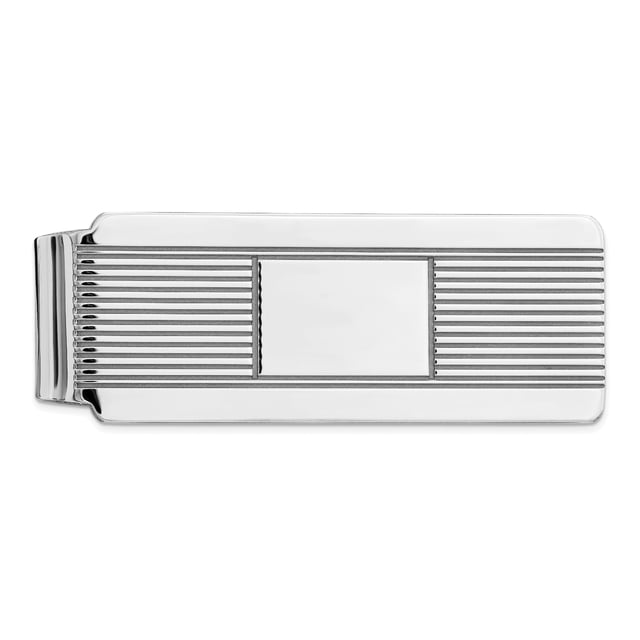 925 Sterling Silver Money Clip For Dad Mens For Him