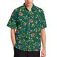 thumbnail image 3 of Camisas casuales con estampado completo de rosas en 3D y flores para hombre, camisas y blusas hawaianas de manga corta con botones para playa, ropa de calle de verano, 3 of 5