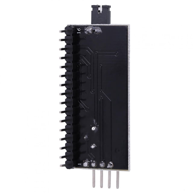 LCD1602 Module Adaptateur, 5V Rapport de Contraste Réglage Potentiomètre I2C Interface Adaptateur LCD, Rétro-Éclairage Pratique pour 0X20 4 Fils de Sortie
