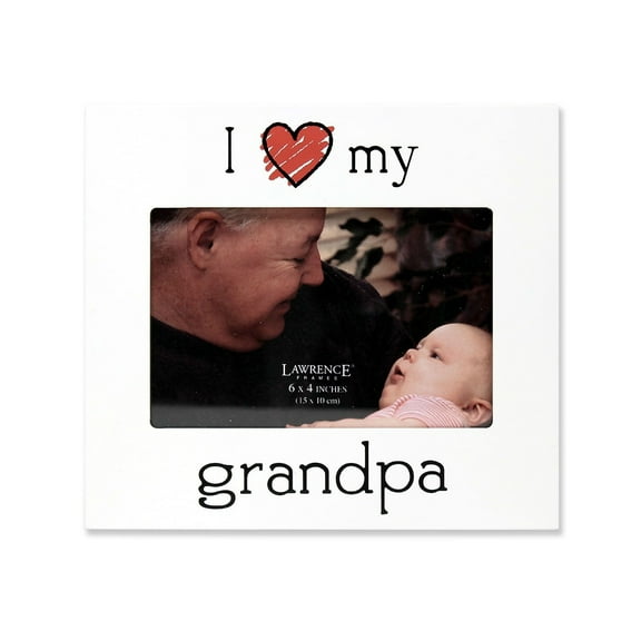 I  HEART  MY GRANDPA 6x4 frame Lawrence Frames  - 4x6