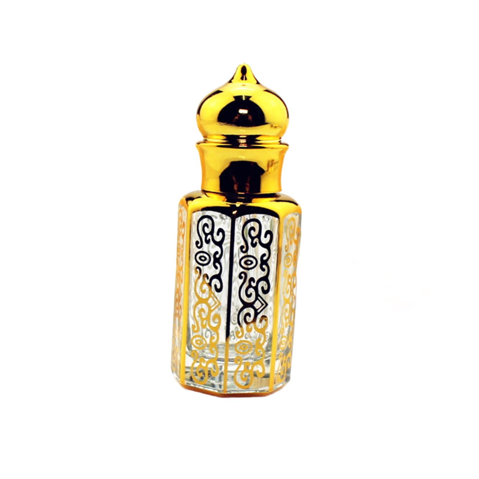 Gazechimp 6xRefillable Perfume Bottles Glass Travel Bottle for Outdoor Home Decor Travel 12ml Roll On Bottles 6 Pcs