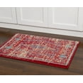 thumbnail image 4 of Linon Home Decor Serape Area Rug Collection, Red and Multicolor, 8' x 10.6', 4 of 4